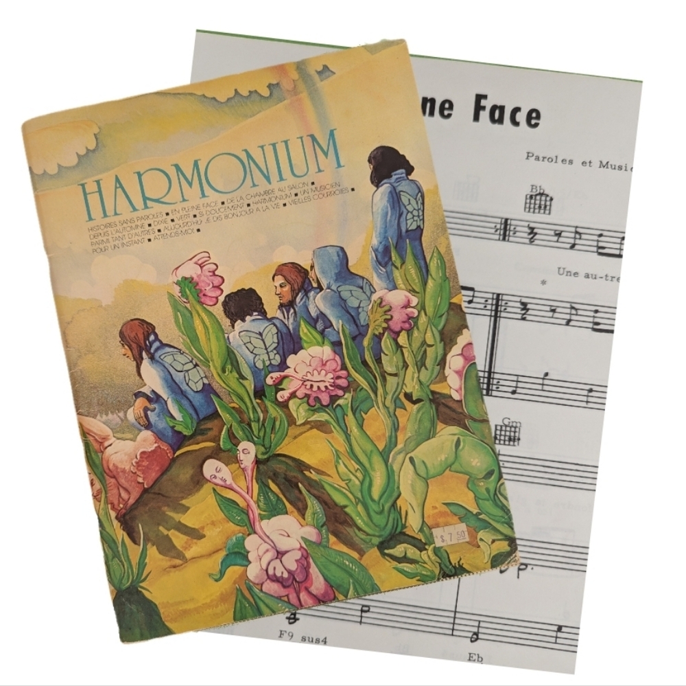 Harmonium - Sheet Music Book